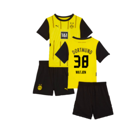 2024-2025 Borussia Dortmund Home Mini Kit (Watjen 38)