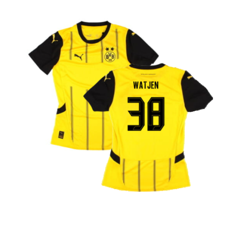 2024-2025 Borussia Dortmund Home Shirt (Ladies) (Watjen 38)
