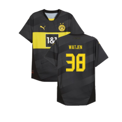 2024-2025 Borussia Dortmund Authentic Away Shirt (Watjen 38)