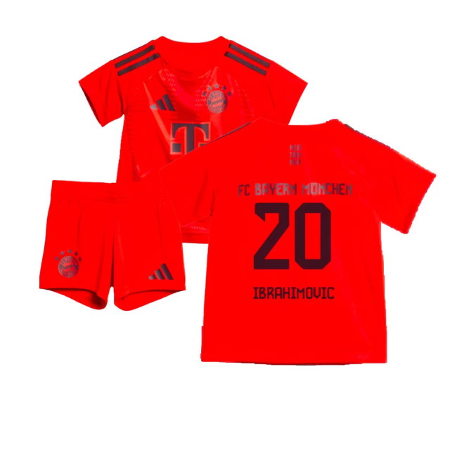 2024-2025 Bayern Munich Home Baby Kit (Ibrahimovic 20)