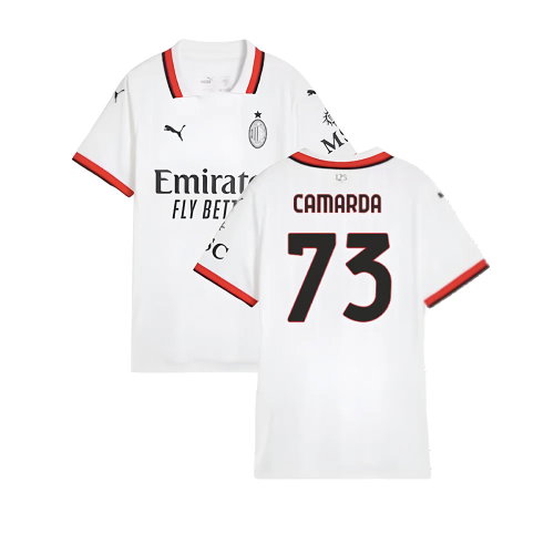 2024-2025 AC Milan Away Shirt (Womens) (Camarda 73)