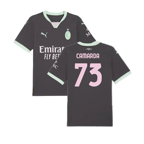 2024-2025 AC Milan Third Shirt (Camarda 73)