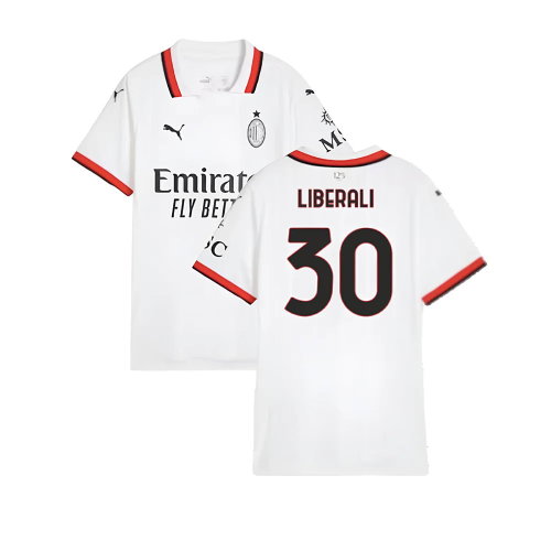 2024-2025 AC Milan Away Shirt (Womens) (Liberali 30)