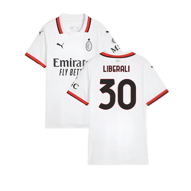 2024-2025 AC Milan Away Shirt (Womens) (Liberali 30)