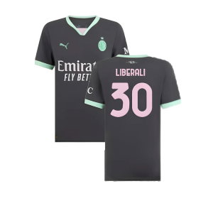 2024-2025 AC Milan Third Shirt (Womens) (Liberali 30)