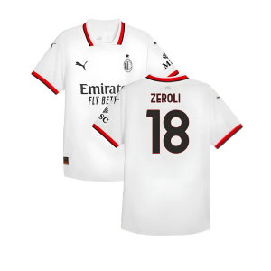 2024-2025 AC Milan Away Authentic Shirt (Zeroli 18)