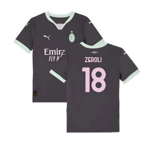 2024-2025 AC Milan Third Shirt (Kids) (Zeroli 18)