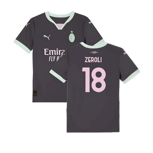 2024-2025 AC Milan Third Shirt (Kids) (Zeroli 18)