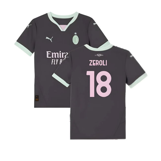 2024-2025 AC Milan Third Shirt (Kids) (Zeroli 18)