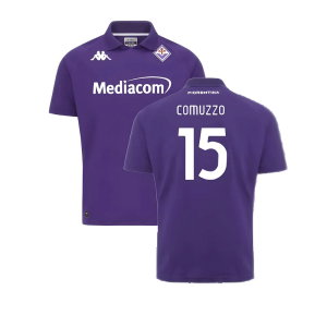 2024-2025 Fiorentina Home Shirt (Comuzzo 15)