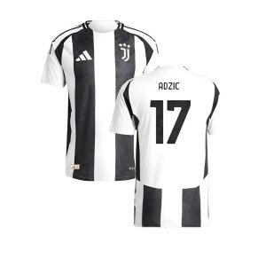 2024-2025 Juventus Authentic Home Shirt (Adzic 17)