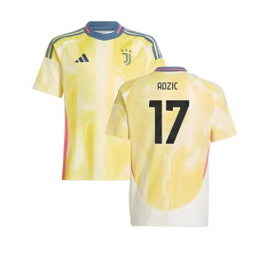 2024-2025 Juventus Away Shirt (Kids) (Adzic 17)
