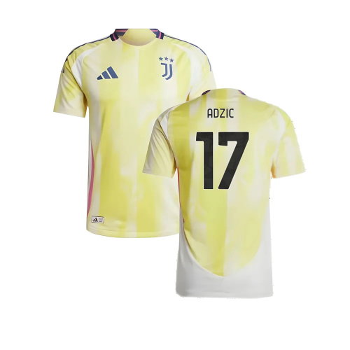 2024-2025 Juventus Authentic Away Shirt (Adzic 17)