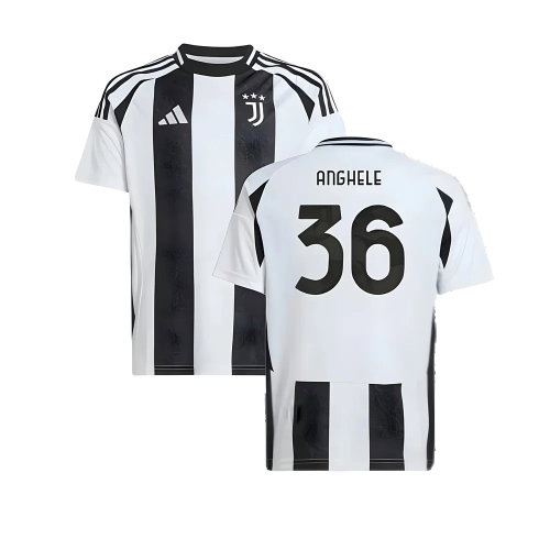 2024-2025 Juventus Home Shirt (Kids) (Anghele 36)