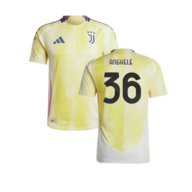 2024-2025 Juventus Authentic Away Shirt (Anghele 36)