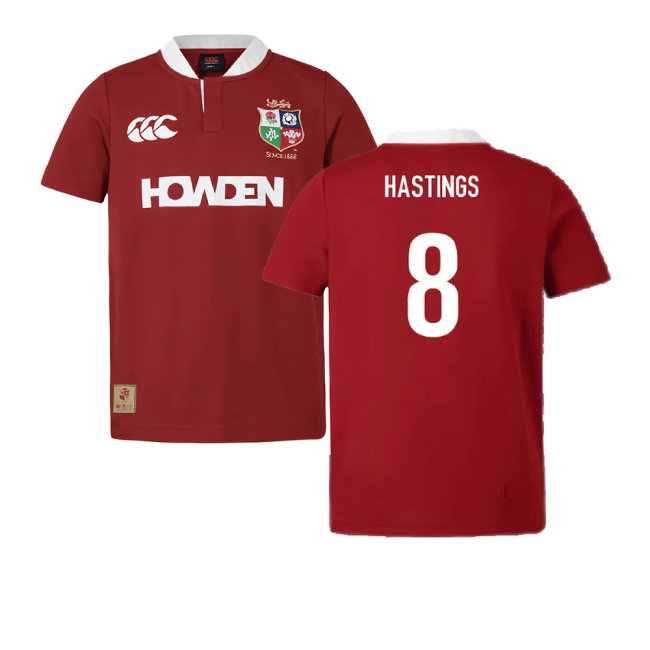 2025 British & Lions Classic SS Rugby Shirt (Hastings 8)