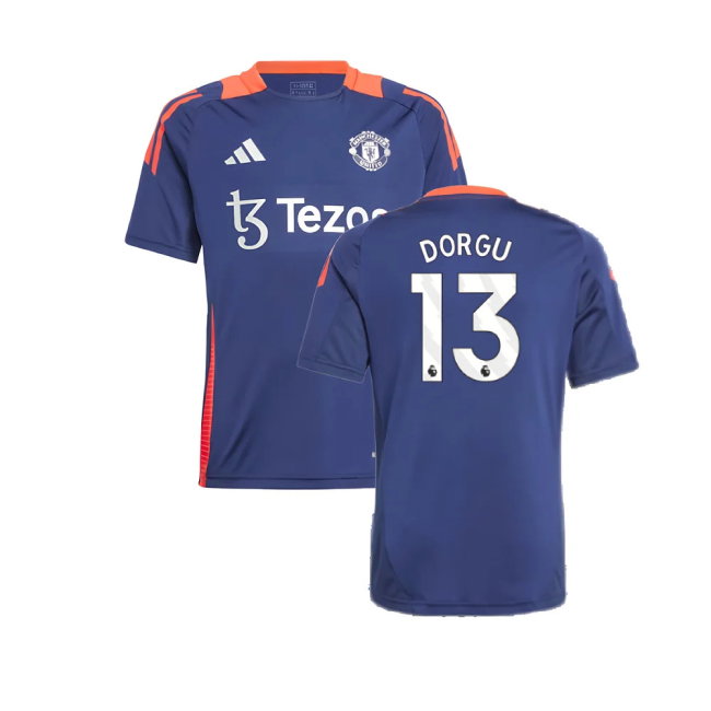 2024-2025 Man Utd Training Jersey (Night Indigo) - Kids (Dorgu 13)