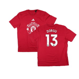 2024-2025 Man Utd DNA Graphic Tee (Red) (Dorgu 13)