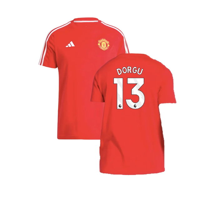2024-2025 Man Utd DNA Tee (Red) (Dorgu 13)
