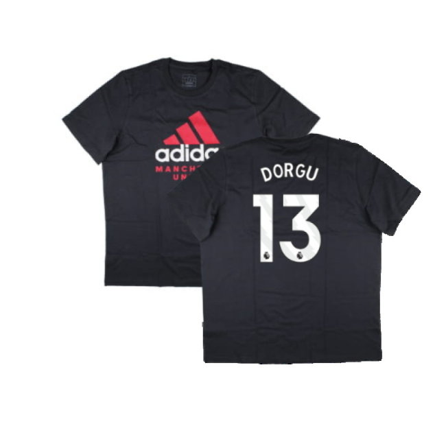 2024-2025 Man Utd Seasonal Graphic Tee (Night Grey) (Dorgu 13)