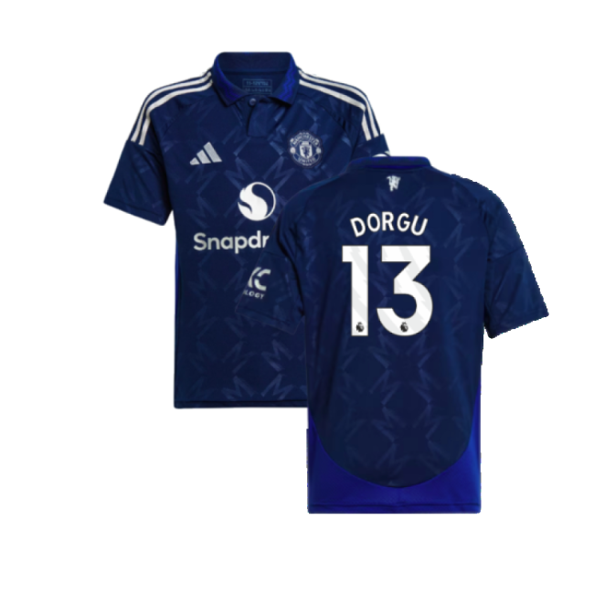 2024-2025 Man Utd Away Shirt (Kids) (Dorgu 13)