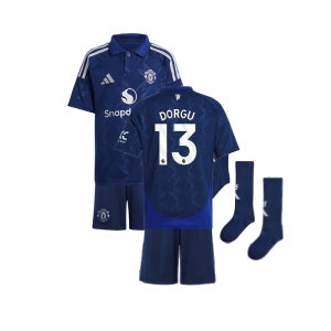 2024-2025 Man Utd Away Mini Kit (Dorgu 13)