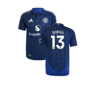 2024-2025 Man Utd Authentic Away Shirt (Dorgu 13)