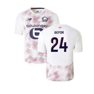 2024-2025 Lille Away Shirt (Akpom 24)