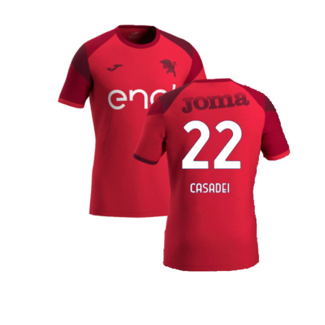 2024-2025 Torino Training Shirt (Red) (Casadei 22)