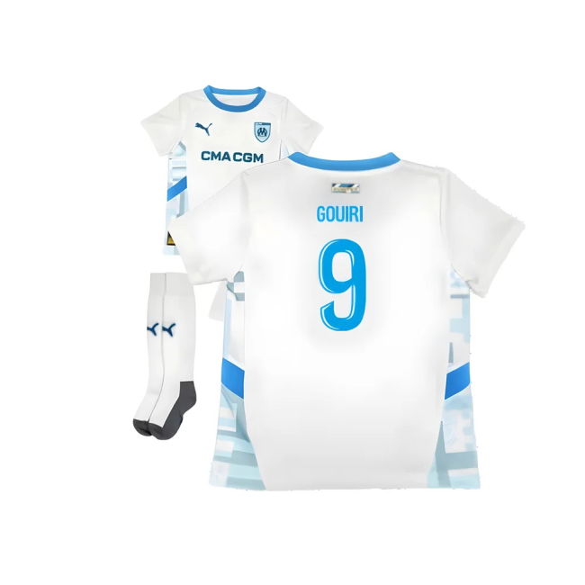 2024-2025 Marseille Home Mini Kit (Gouiri 9)
