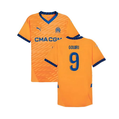 2024-2025 Marseille Third Authentic Shirt (Gouiri 9)