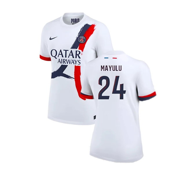 2024-2025 PSG Away Shirt (Womens) (Mayulu 24)