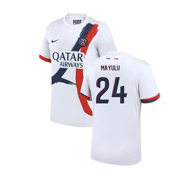 2024-2025 PSG Away Shirt (Mayulu 24)
