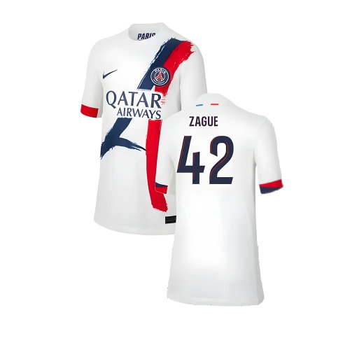 2024-2025 PSG Away Shirt (Kids) (Zague 42)
