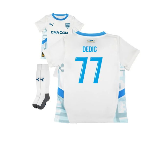 2024-2025 Marseille Home Mini Kit (Dedic 77)