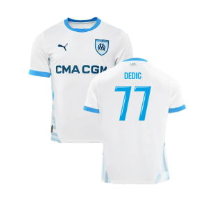 2024-2025 Marseille Home Shirt (Womens) (Dedic 77)