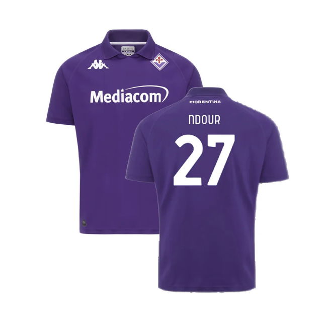 2024-2025 Fiorentina Home Shirt (Ndour 27)