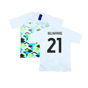 2024-2025 Lazio Pre-Match Jersey (White) (Belahyane 21)