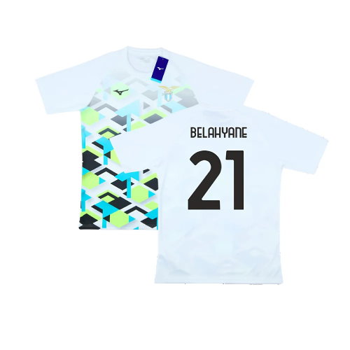 2024-2025 Lazio Pre-Match Jersey (White) (Belahyane 21)