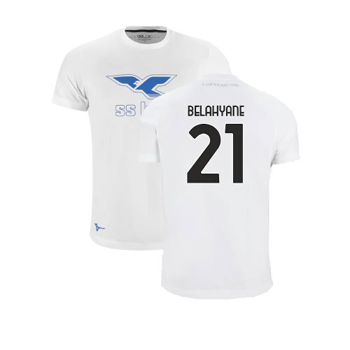 Lazio 125th Anniversary Cotton Tee (White) (Belahyane 21)