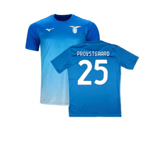 2024-2025 Lazio Graphic Training Shirt (Royal) (Provstgaard 25)