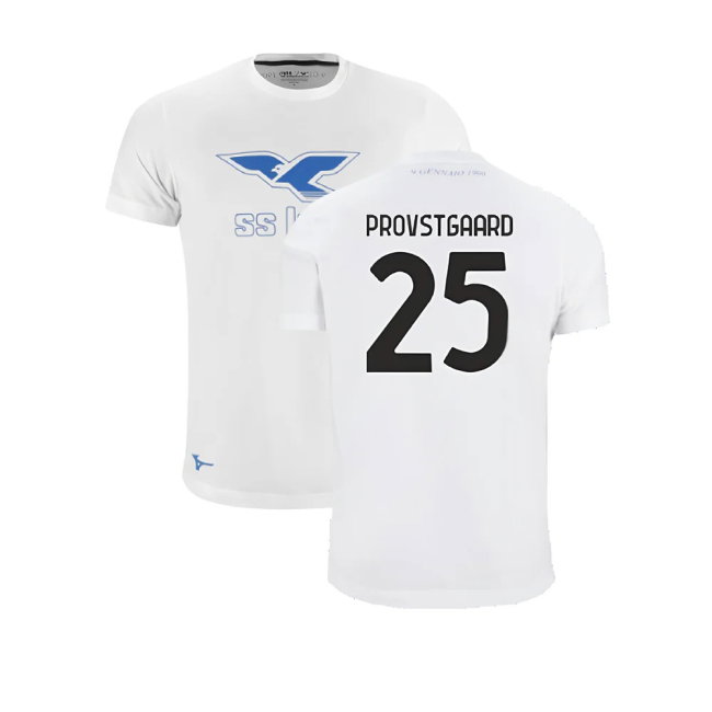 Lazio 125th Anniversary Cotton Tee (White) (Provstgaard 25)