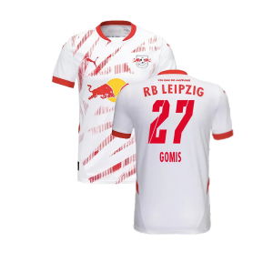 2024-2025 Red Bull Leipzig Home Shirt (Gomis 27)