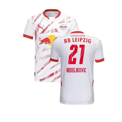 2024-2025 Red Bull Leipzig Home Shirt (Nedeljkovic 21)