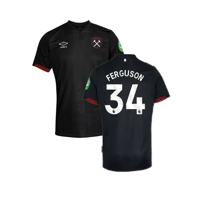 2024-2025 West Ham Away Shirt (Kids) (Ferguson 34)