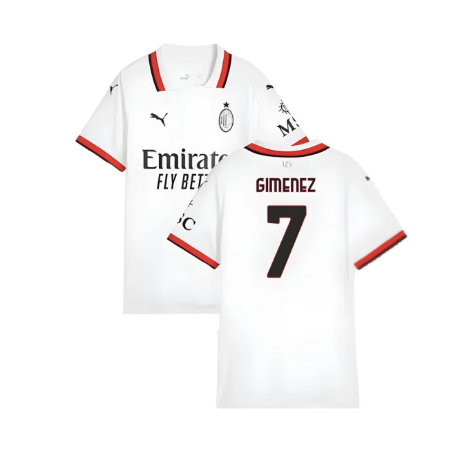 2024-2025 AC Milan Away Shirt (Womens) (Gimenez 7)