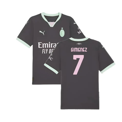 2024-2025 AC Milan Third Shirt (Gimenez 7)