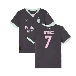 2024-2025 AC Milan Third Shirt (Kids) (Gimenez 7)