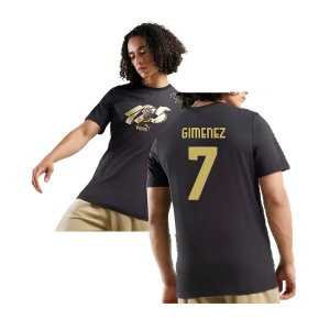 AC Milan 125th Anniversary ftblCulture Tee (Black) (Gimenez 7)