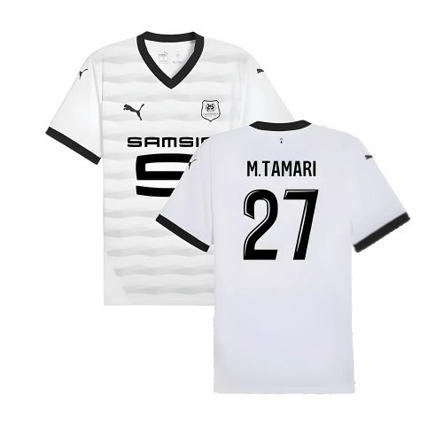 2024-2025 Stade Rennais Away Shirt (M.Tamari 27)